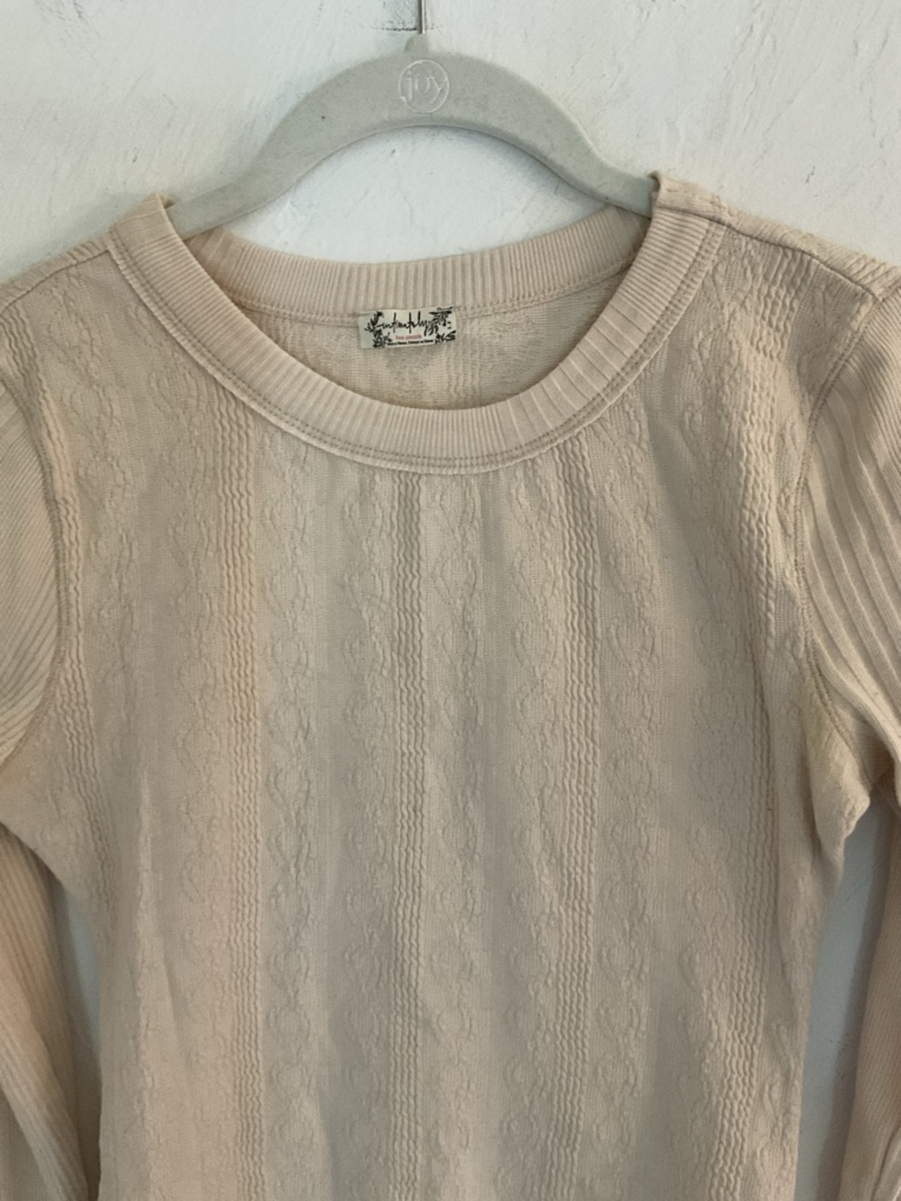 Intimately Free People “Pointelle Me About It” Bodysuit, Size S, Cream/Ivory - Picture 3 of 9